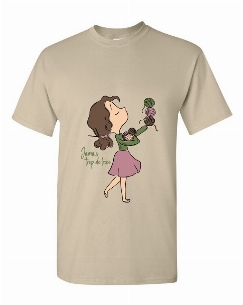T-Shirt naturel Jamais trop de laine medium