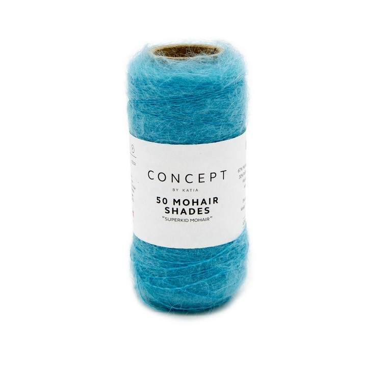 50 Mohair Shades turquoise