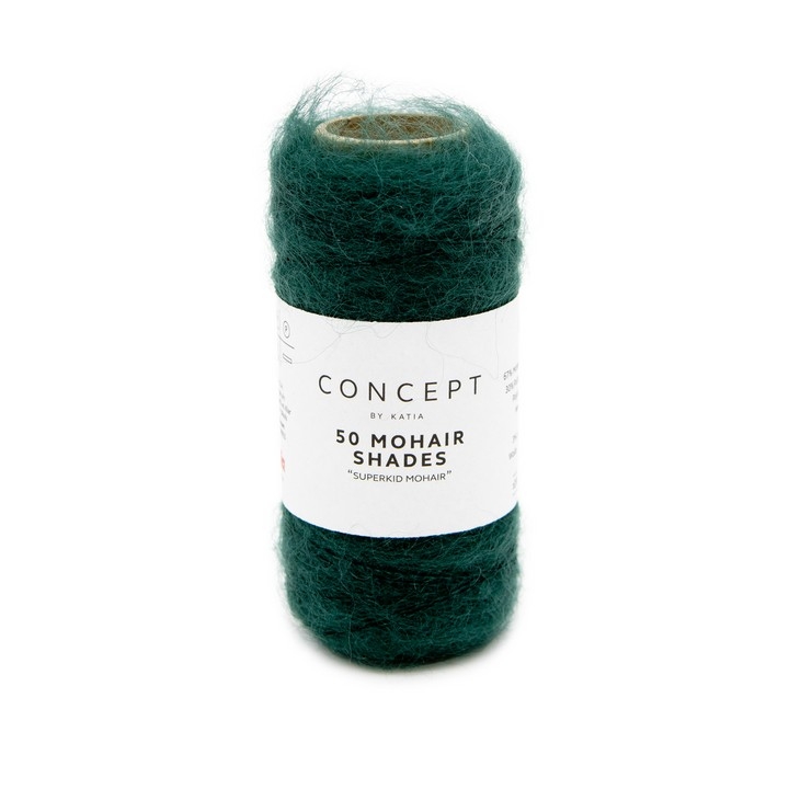 50 Mohair Shades turquoise menthe