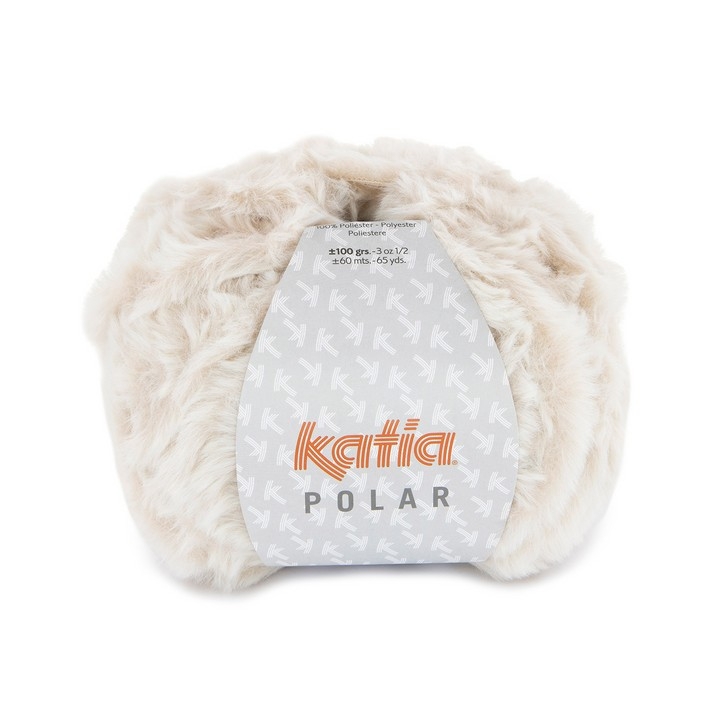 Katia polar beige-blanc