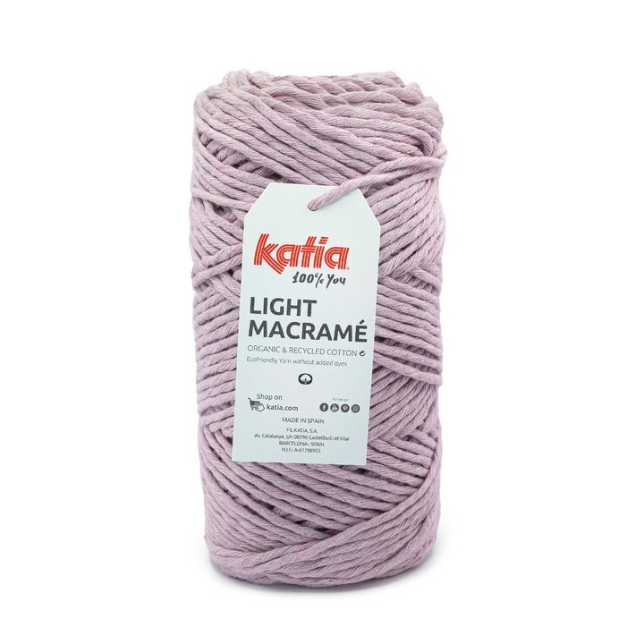 Light Macramé Mauve