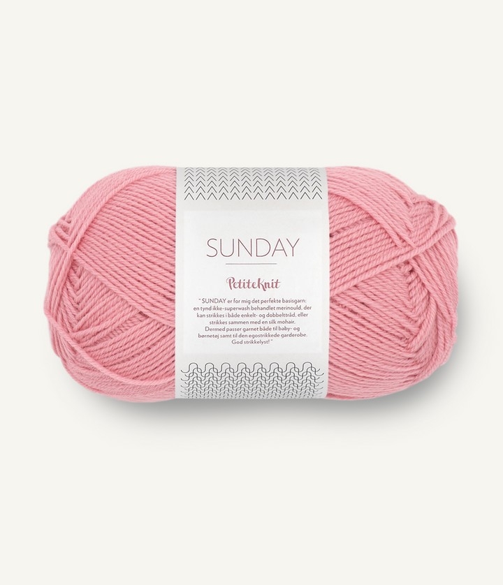 SUNDAY PK plastic pink