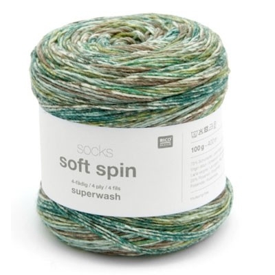 SOCKS soft spin forest greens