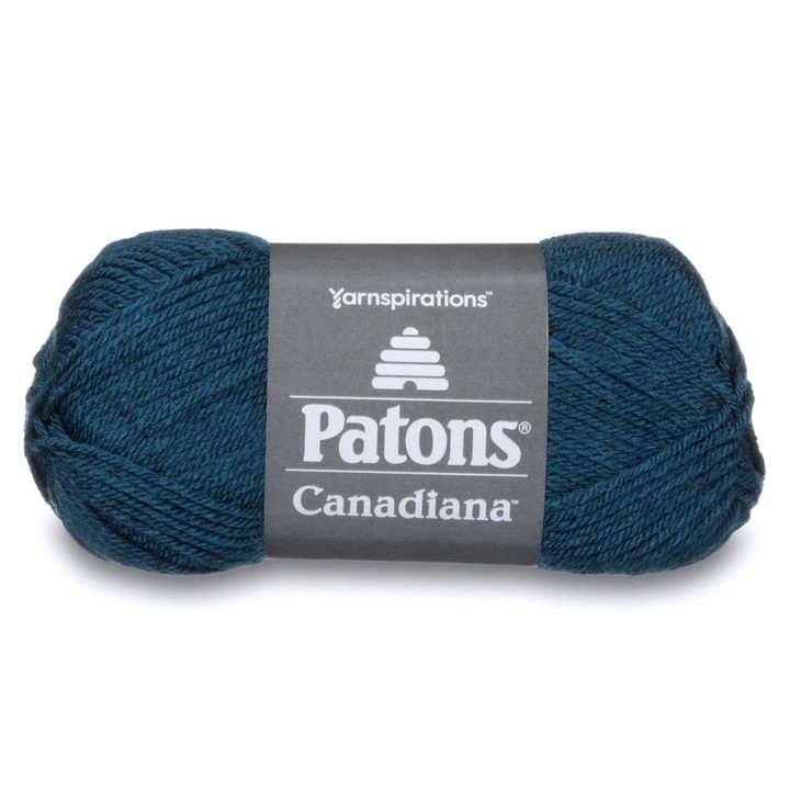 CANADIANA SOLID-bleu sarcelle chiné