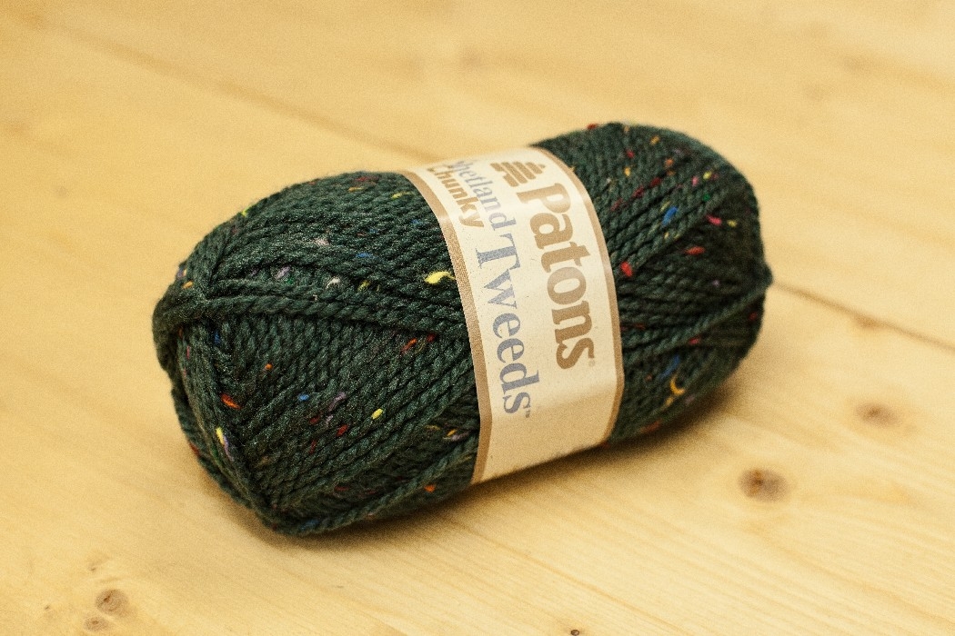Shetland Chunky T. sarcelle riche tweed