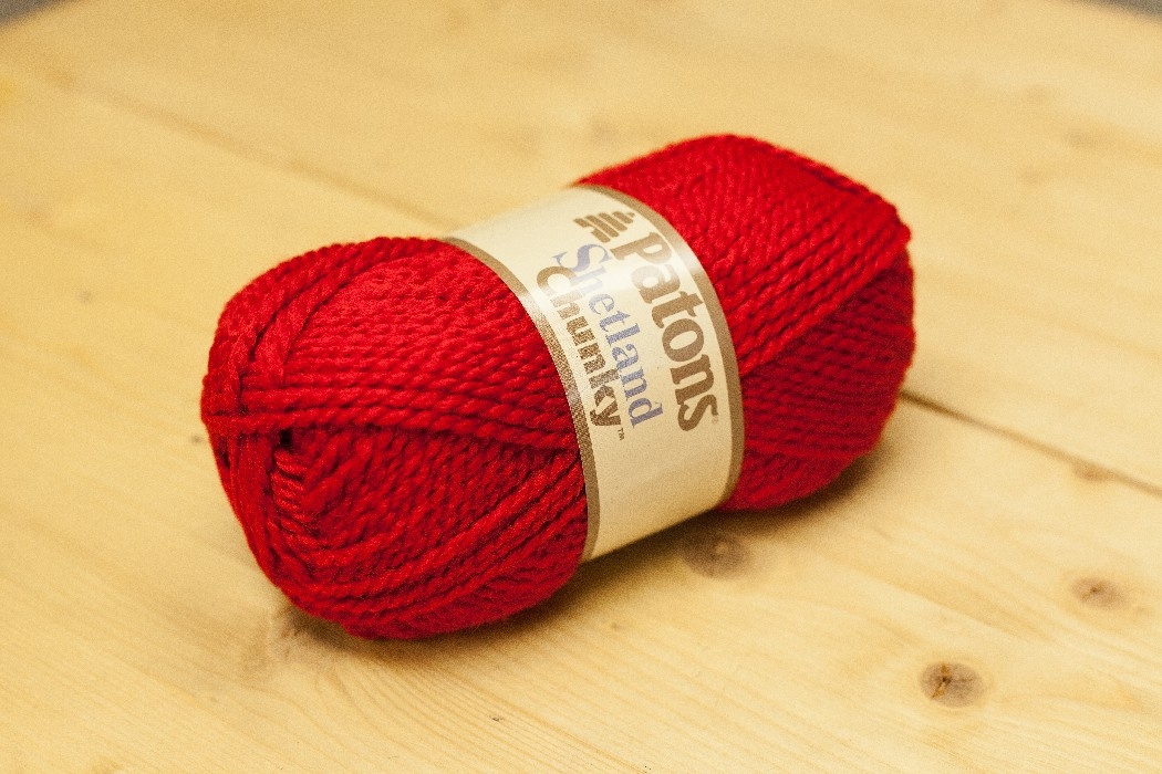 Shetland Chunky rouge rouge-gorge