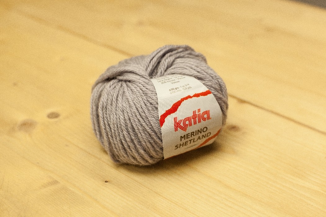 Merino Shetland gris pâle