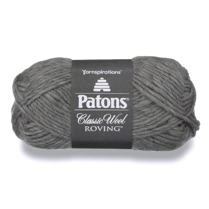 Classic Wool roving gris