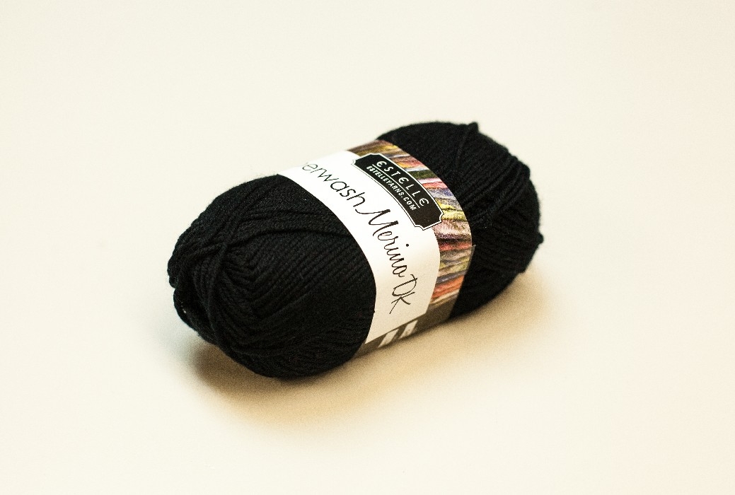 Superwash Merino DK noir