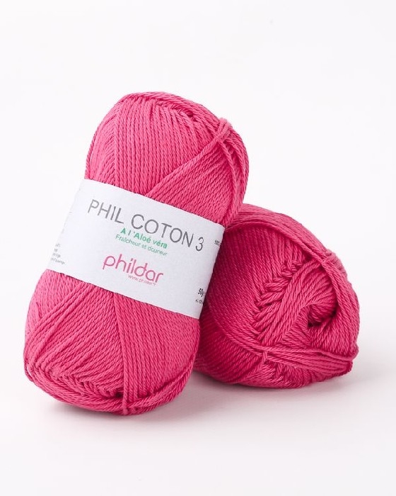 Phil coton 3 pink