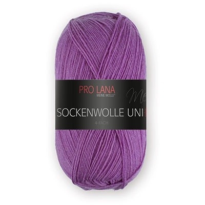 Sockenwolle uni purple