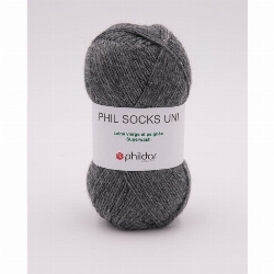 Phil socks uni aluminium