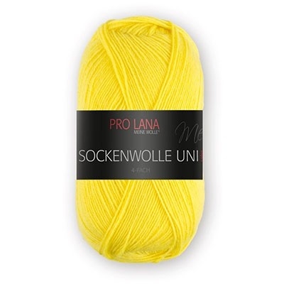 Sockenwolle uni jaune