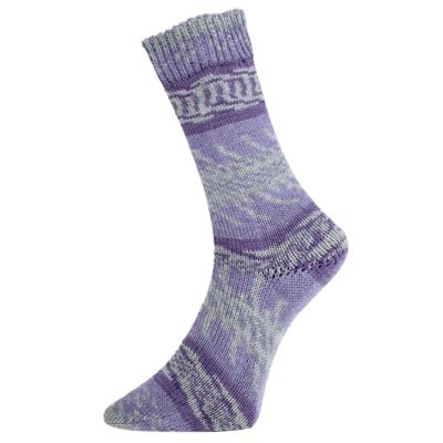 Fjord socks violet
