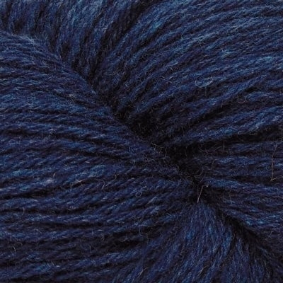 ECO Shetland worsted Navy