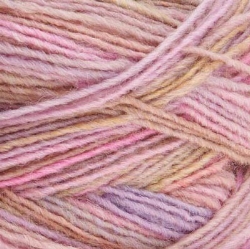 Melange Aran Wonderball Lilac Pink Mix